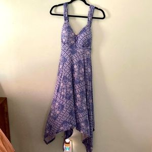 Paisley maxi dress